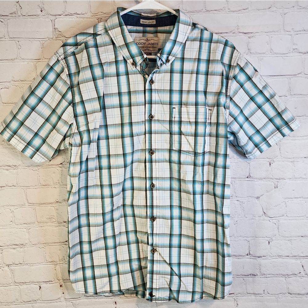 Men's Cody James "Regular Fit" button-down shirt, size Large